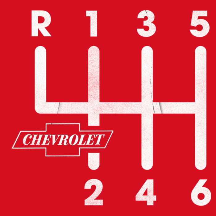 Fifth Sun Men's General Motors Chevrolet Gearshift Pattern Pull Over Hoodie