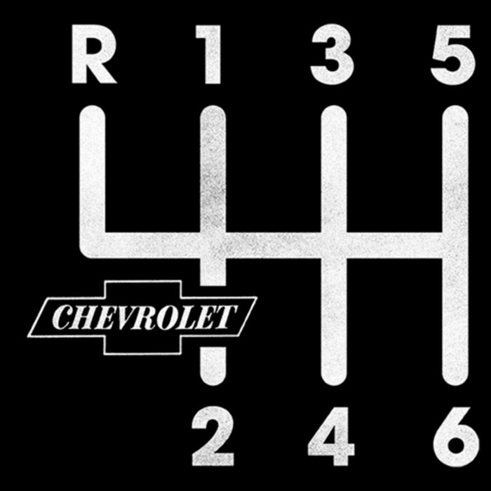 Fifth Sun Men's General Motors Chevrolet Gearshift Pattern T-Shirt