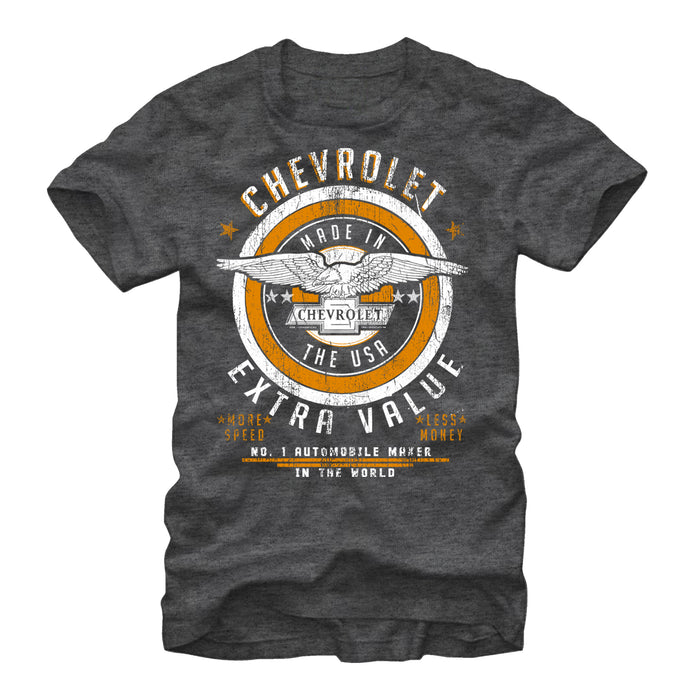 fifth sun Men's General Motors Chevrolet Made in the USA T-Shirt