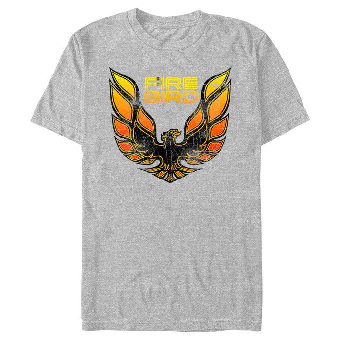 fifth sun Men's General Motors Classic Pontiac Firebird Logo T-Shirt