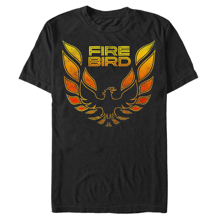 fifth sun Men's General Motors Classic Pontiac Firebird Logo T-Shirt