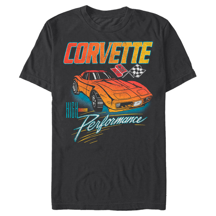 fifth sun Men's General Motors Corvette High Performance T-Shirt