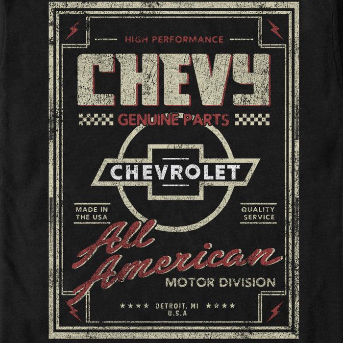 Fifth Sun Men's General Motors Genuine Chevy Parts Made In America All American T-Shirt