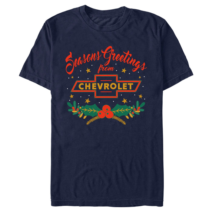 fifth sun Men's General Motors Seasons Greetings Logo T-Shirt