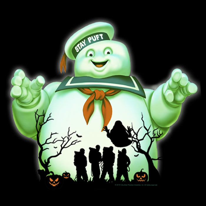 Fifth Sun Men's Ghostbusters Halloween Stay Puft Marshmallow Man Pull Over Hoodie