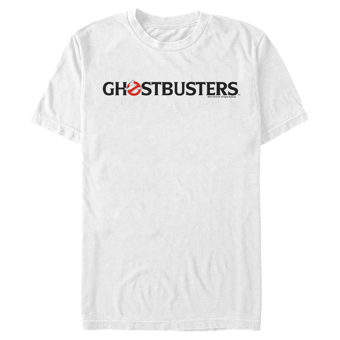 fifth sun Men's Ghostbusters Horizontal Logo T-Shirt