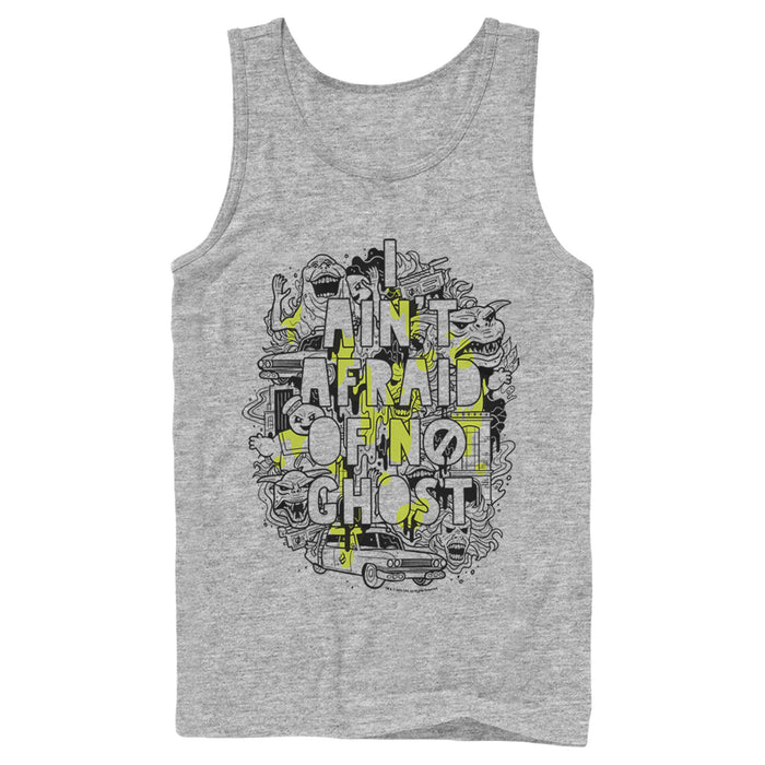 fifth sun Men's Ghostbusters I Ain't Afraid of No Ghost Monsters Tank Top