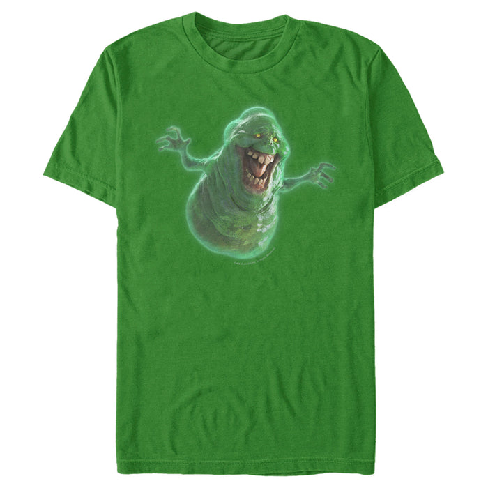 fifth sun Men's Ghostbusters Realistic Slimer T-Shirt