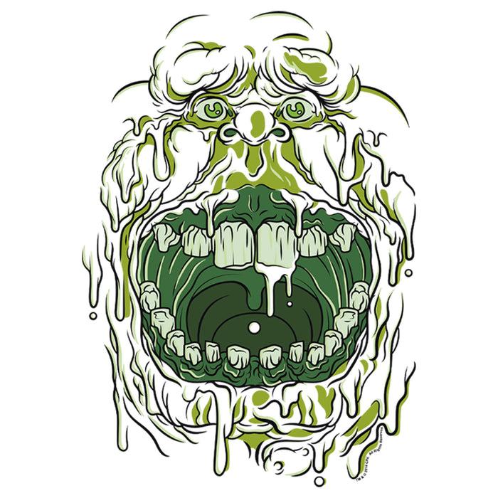 Fifth Sun Men's Ghostbusters Slimer Drip Face T-Shirt