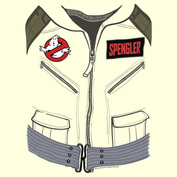 Fifth Sun Men's Ghostbusters Spengler Official Uniform T-Shirt