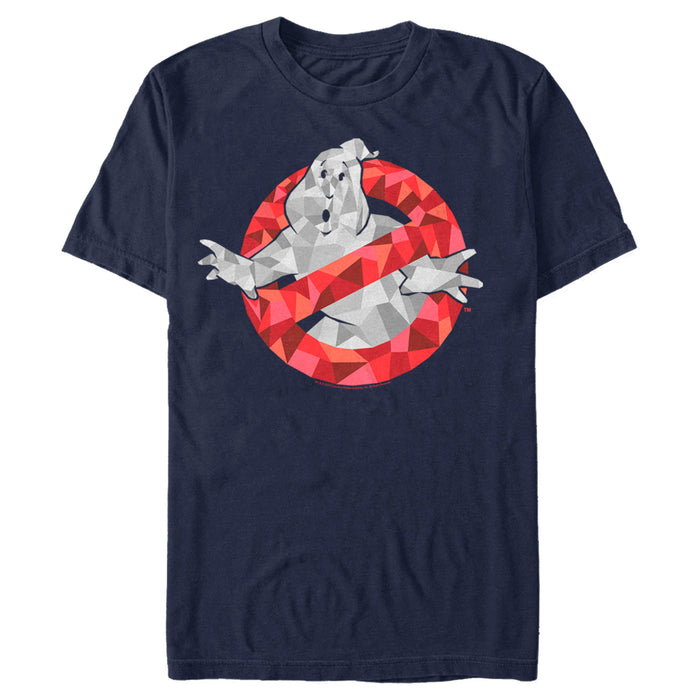 fifth sun Men's Ghostbusters Stained Glass Logo T-Shirt