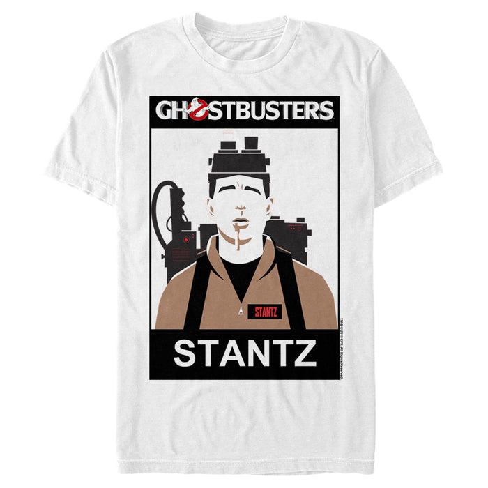 fifth sun Men's Ghostbusters Stantz 2D Cell Shade T-Shirt