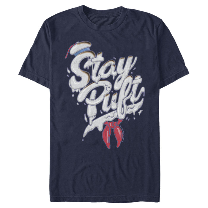 Fifth Sun Men's Ghostbusters Stay Puft Marshmallow Man Melt T-Shirt