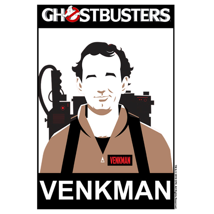 Fifth Sun Men's Ghostbusters Venkman 2D Cell Shade T-Shirt