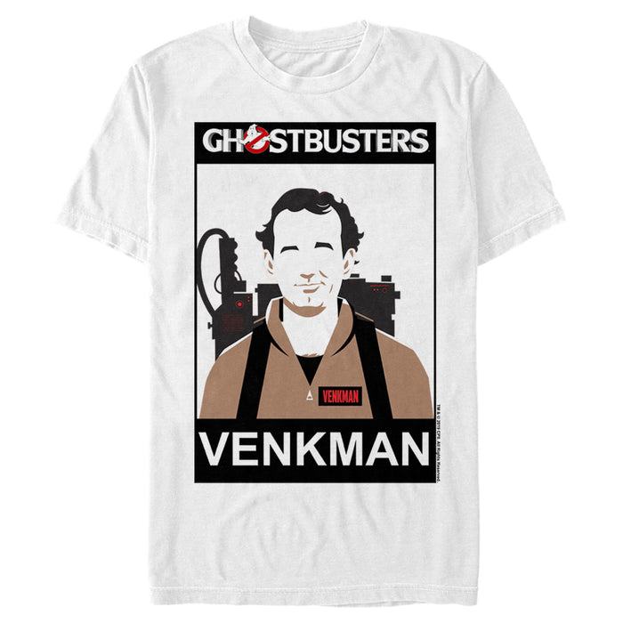 fifth sun Men's Ghostbusters Venkman 2D Cell Shade T-Shirt