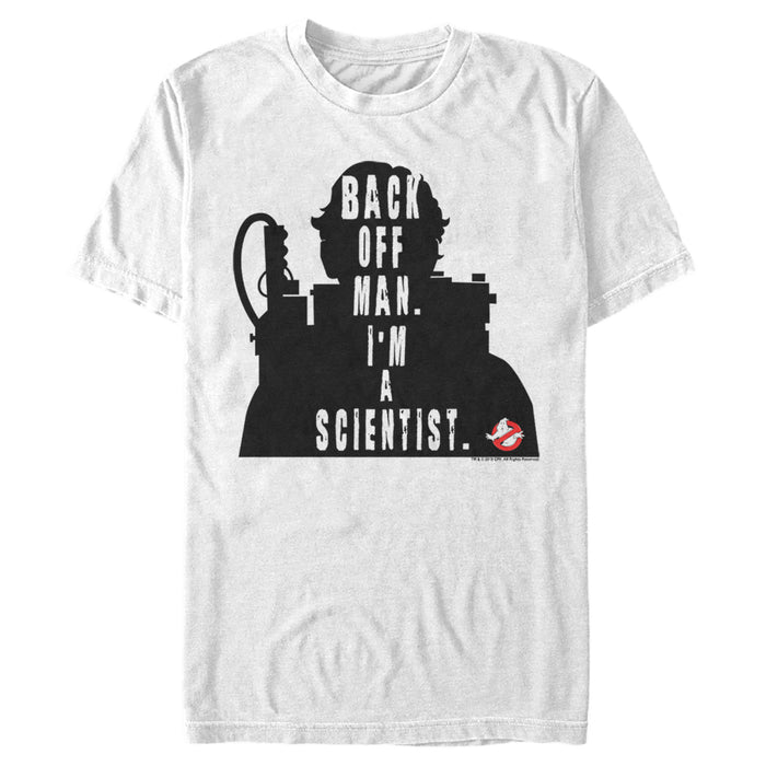 fifth sun Men's Ghostbusters Venkman Black Silhouette T-Shirt
