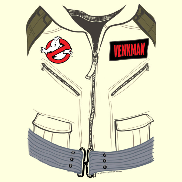 Fifth Sun Men's Ghostbusters Venkman Official Uniform T-Shirt