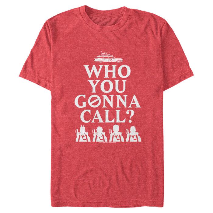 fifth sun Men's Ghostbusters Who You Gonna Call Retro Style T-Shirt