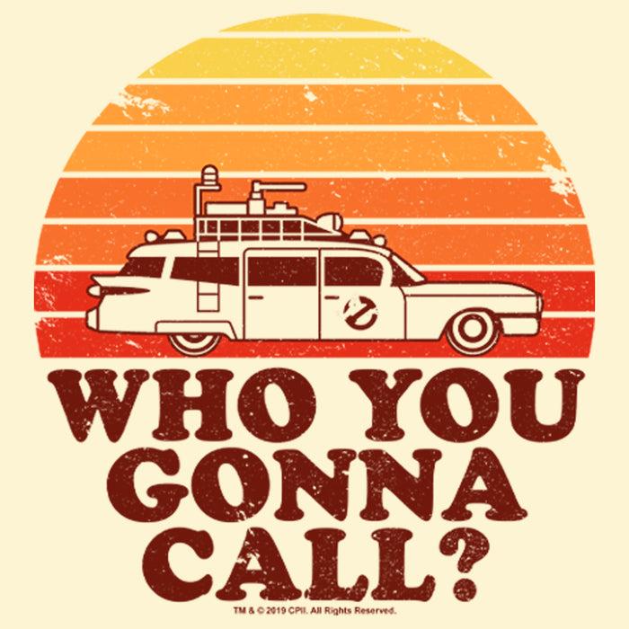 Fifth Sun Men's Ghostbusters Who You Gonna Call Retro Sunset T-Shirt