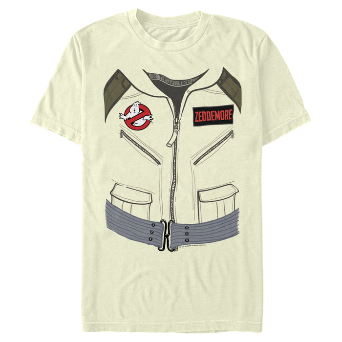 fifth sun Men's Ghostbusters Zeddemore Official Uniform T-Shirt