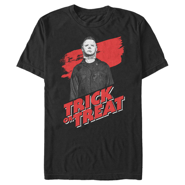 fifth sun Men's Halloween II Michael Myers Trick or Treat T-Shirt