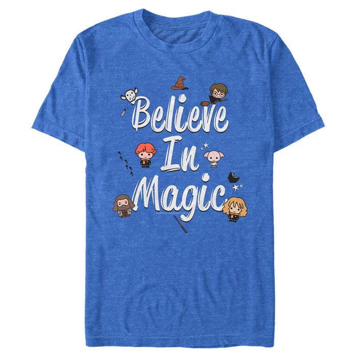 fifth sun Men's Harry Potter Believe In Magic T-Shirt