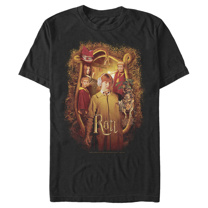 fifth sun Men's Harry Potter Chamber Of Secrets Ron Portrait T-Shirt