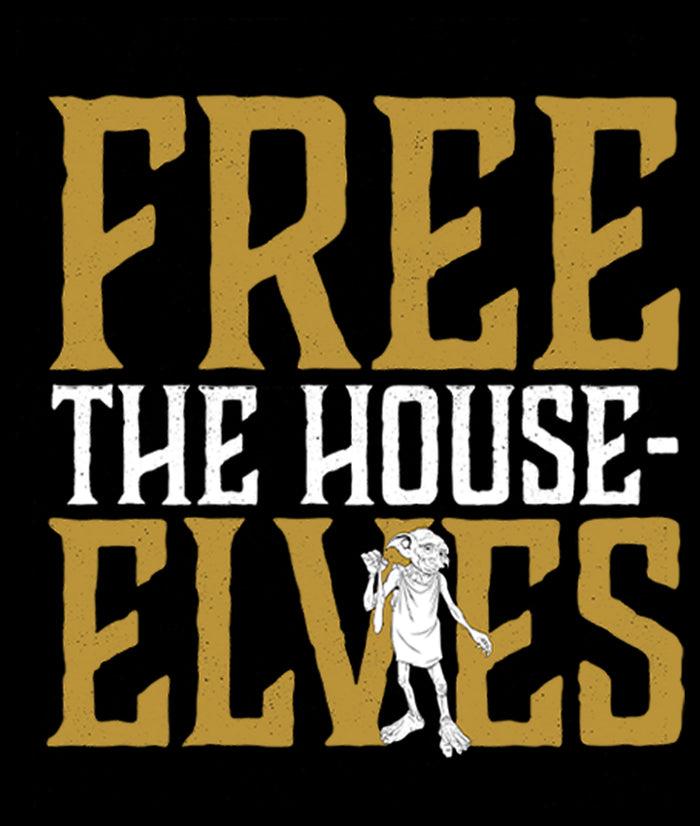 Fifth Sun Men's Harry Potter Dobby Free House-Elves Pull Over Hoodie