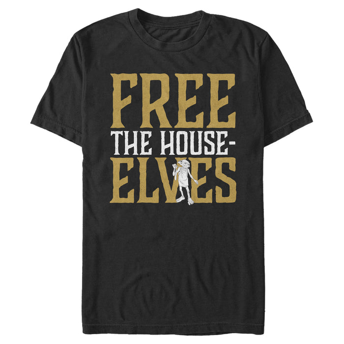 fifth sun Men's Harry Potter Dobby Free House-Elves T-Shirt