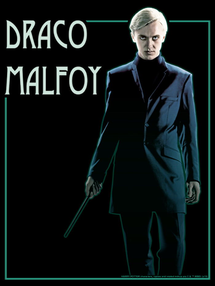 Fifth Sun Men's Harry Potter Draco Malfoy Simple Framed Portrait T-Shirt