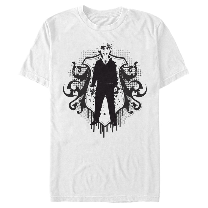 fifth sun Men's Harry Potter Draco Malfoy Splatter Print T-Shirt