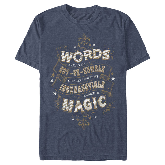 Fifth Sun Men's Harry Potter Dumbledore Humble Wisdom T-Shirt