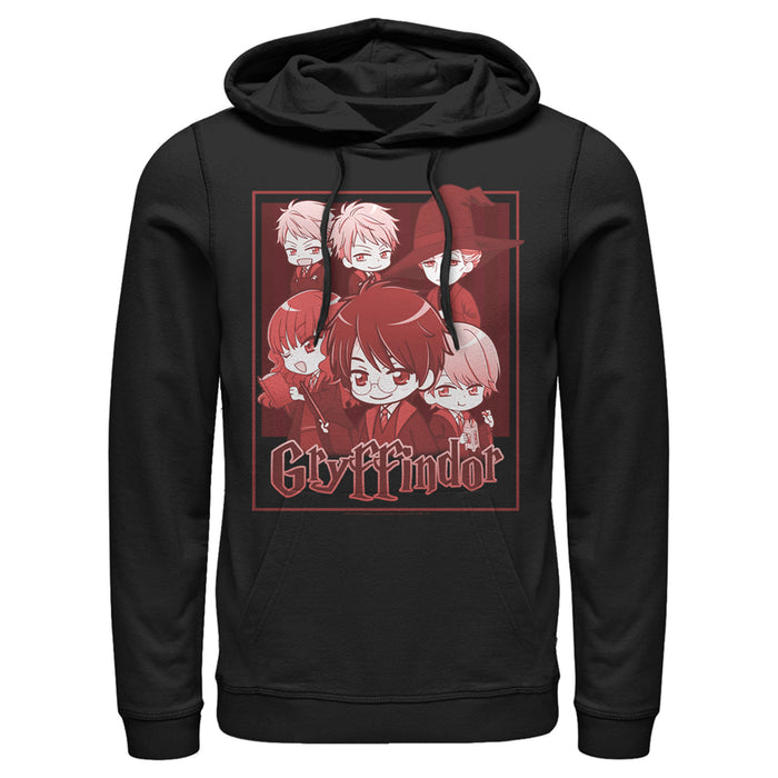 fifth sun Men's Harry Potter Gryffindor Cartoon Characters Pull Over Hoodie