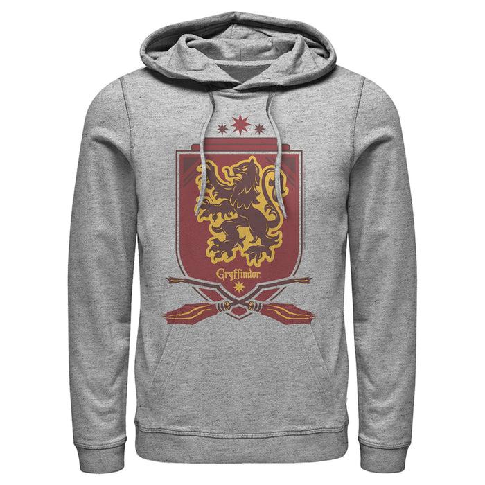 fifth sun Men's Harry Potter Gryffindor House Shield Pull Over Hoodie