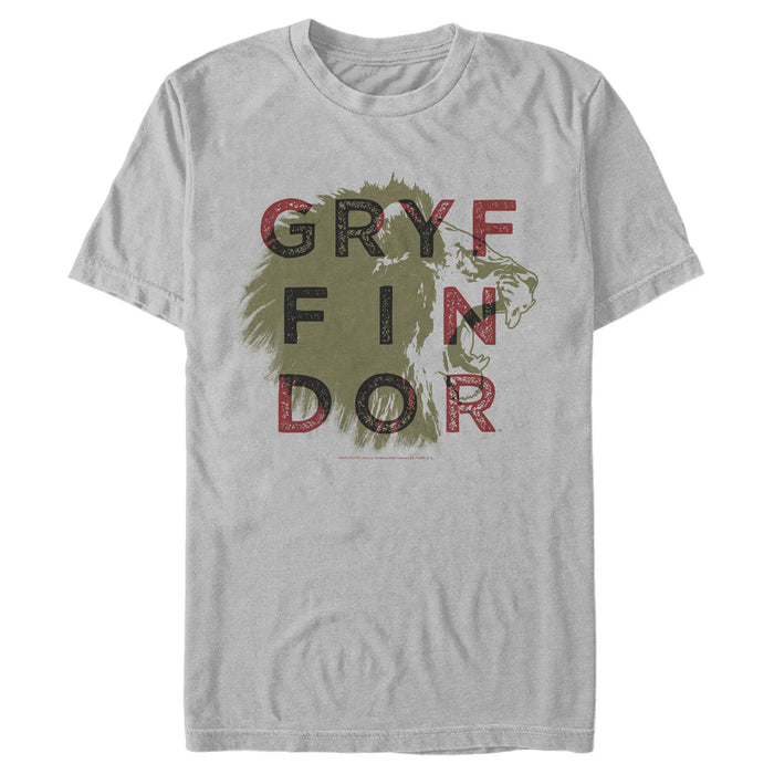 fifth sun Men's Harry Potter Gryffindor Lion T-Shirt