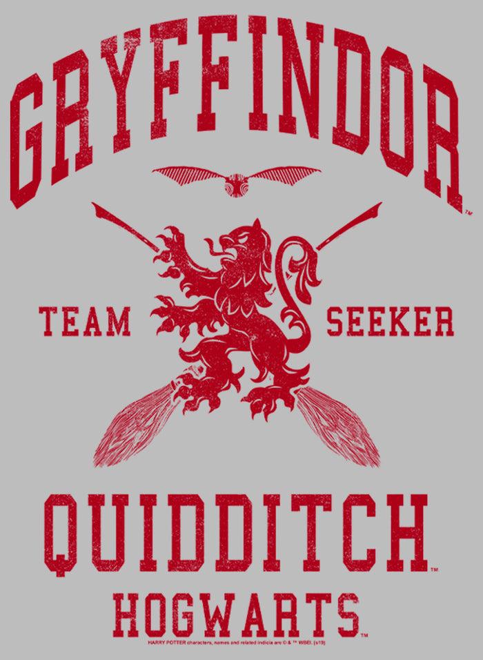 Fifth Sun Men's Harry Potter Gryffindor Quidditch Team Seeker T-Shirt