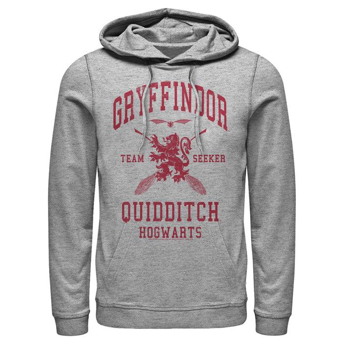 fifth sun Men's Harry Potter Gryffindor Quidditch Team Seeker Pull Over Hoodie