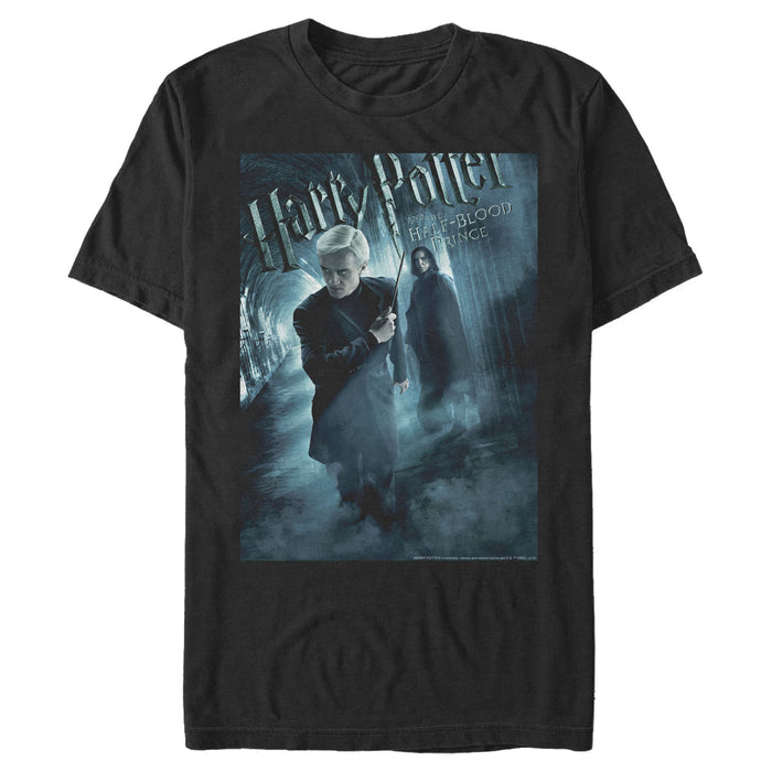 fifth sun Men's Harry Potter Half-Blood Prince Draco & Snape Poster T-Shirt
