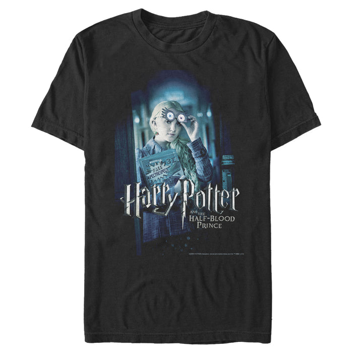 fifth sun Men's Harry Potter Half-Blood Prince Luna Lovegood Poster T-Shirt