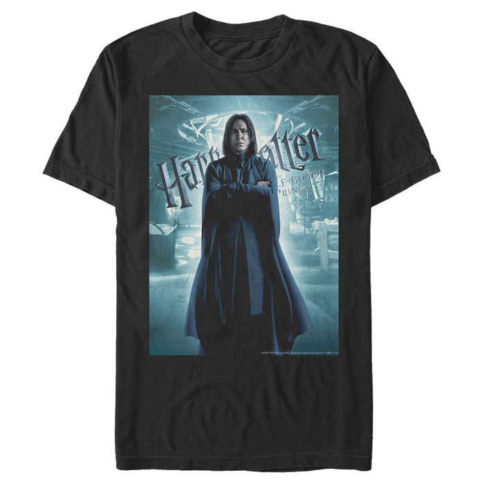 fifth sun Men's Harry Potter Half-Blood Prince Snape Poster T-Shirt