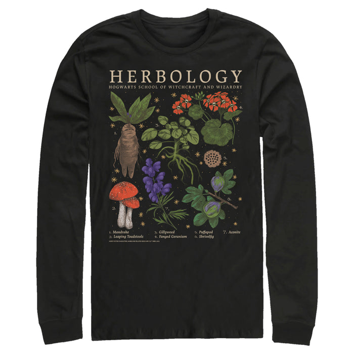 Fifth Sun Men's Harry Potter Hogwarts Herbology Long Sleeve Shirt