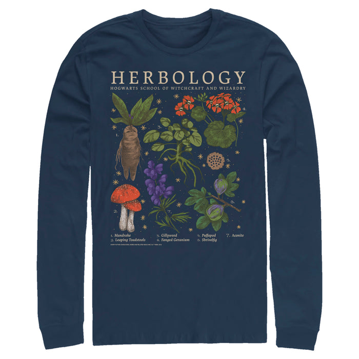 Fifth Sun Men's Harry Potter Hogwarts Herbology Long Sleeve Shirt