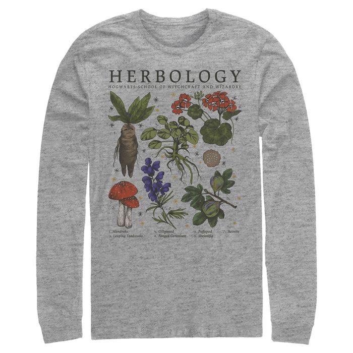 fifth sun Men's Harry Potter Hogwarts Herbology Long Sleeve Shirt