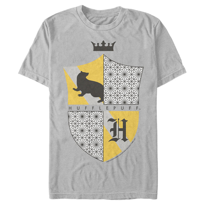 fifth sun Men's Harry Potter Hufflepuff Abstract Shield T-Shirt