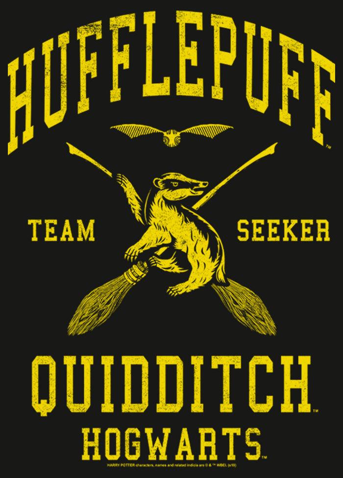 Fifth Sun Men's Harry Potter Hufflepuff Quidditch Seeker Long Sleeve Shirt