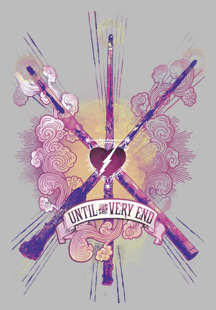 Fifth Sun Men's Harry Potter Love Until End Magic T-Shirt