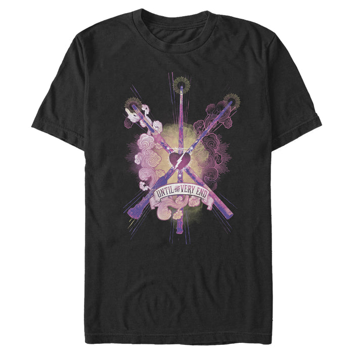 fifth sun Men's Harry Potter Love Until End Magic T-Shirt