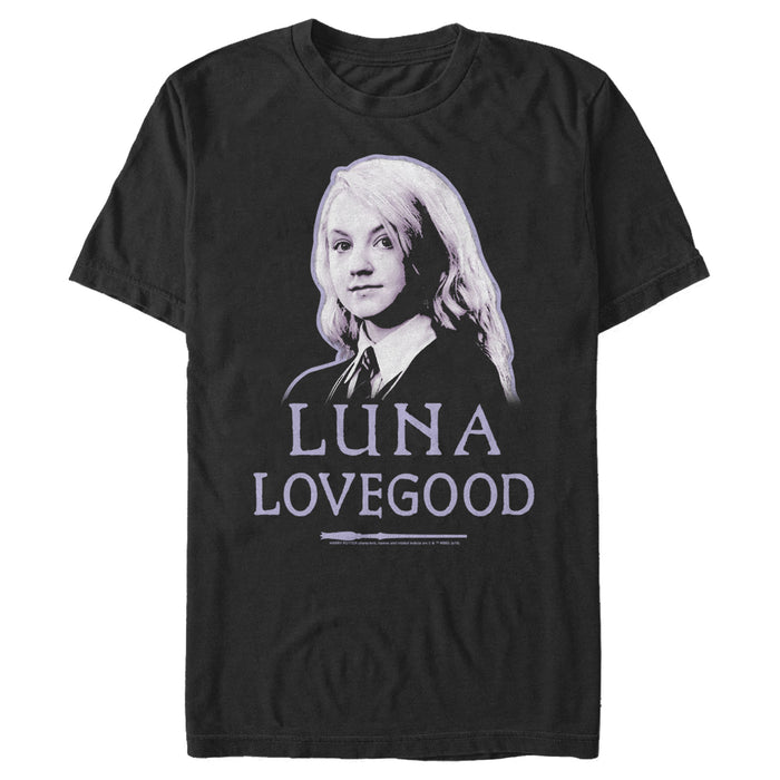 fifth sun Men's Harry Potter Luna Lovegood Portrait T-Shirt