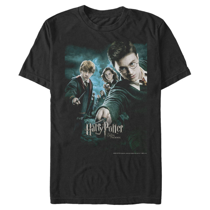 fifth sun Men's Harry Potter Order of Phoenix Poster T-Shirt