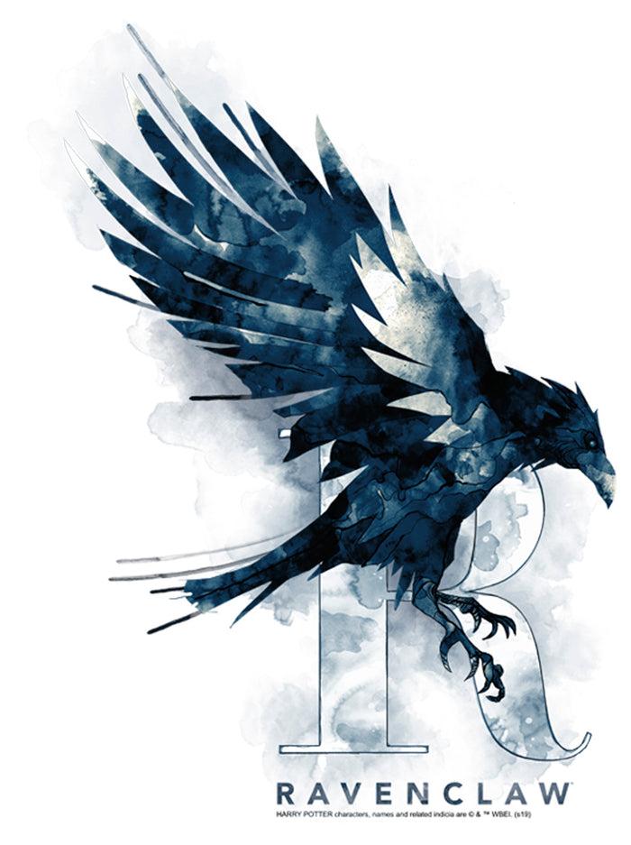 Fifth Sun Men's Harry Potter Ravenclaw Bird Watercolor T-Shirt